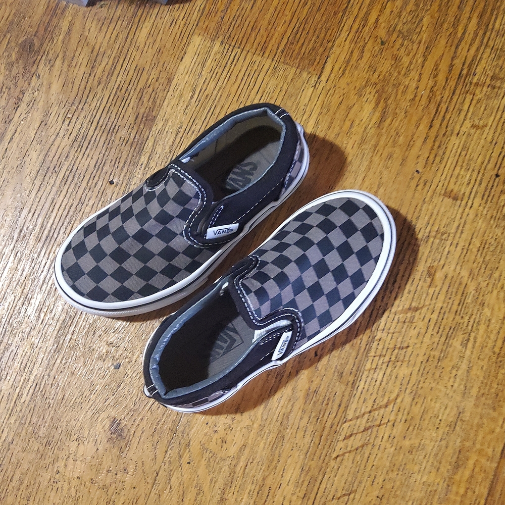 Checkered Vans